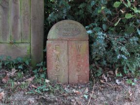 Greenwich Meridian Marker; England; West Sussex; East Grinstead